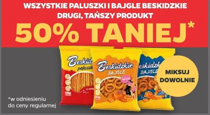Paluszki Beskidzkie promocja w Netto