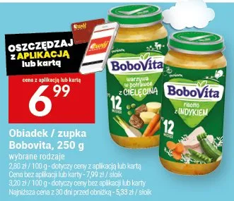 Obiadek / zupka Bobovita promocja w Twój Market