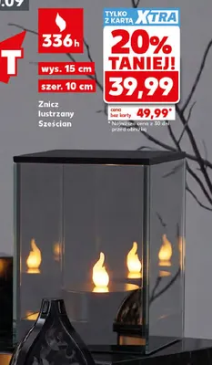 Znicz lustrzany Sześcian promocja w Kaufland