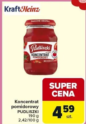 Koncentrat pomidorowy promocja w Carrefour