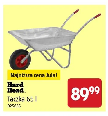 Taczka Hard Head 65 l promocja w Jula