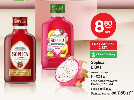 Likier Soplica różne rodzaje promocja w Żabka