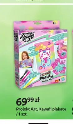 Zestaw kreatywny Projekt Art Kawaii Plakaty promocja w Empik