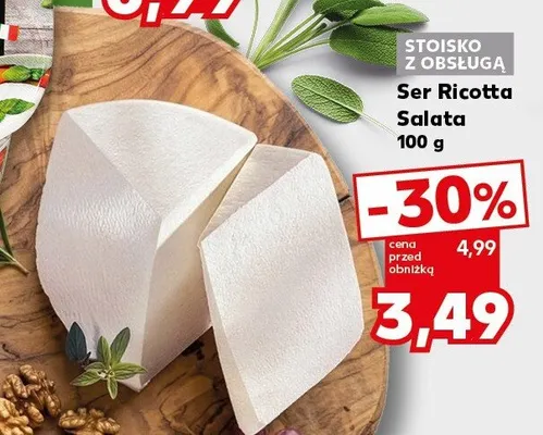 Ser Ricotta Salata promocja w Kaufland