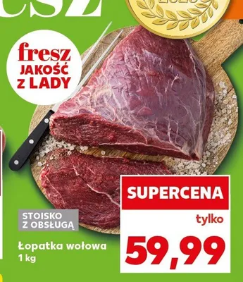 Łopatka wołowa promocja w Kaufland