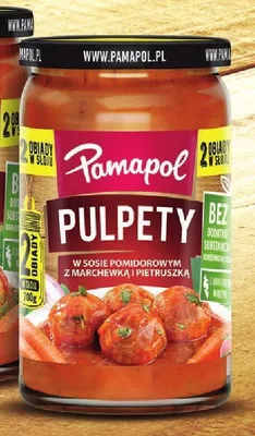 Pulpety w sosie pomidorowym z marchewką i pietruszką Pamapol promocja w Selgros