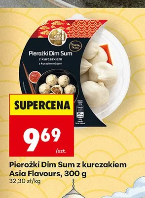 Pierożki Dim Sum z kurczakiem Asia Flavours promocja w Biedronka