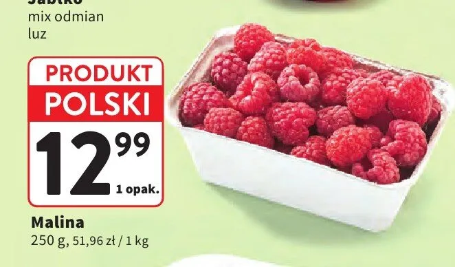 Malina promocja w Intermarche