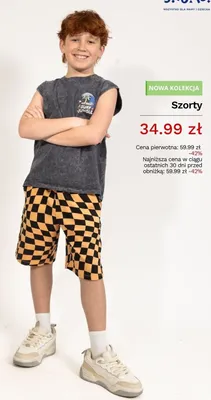 Szorty dziecięce 5,10,15. promocja w 5.10.15