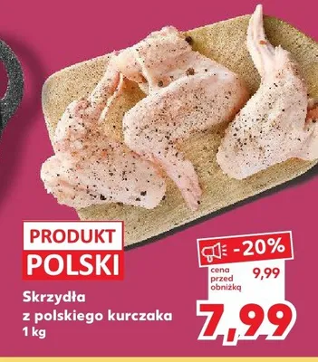 Skrzydła z polskiego kurczaka promocja w Kaufland