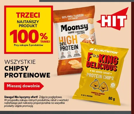 Chipsy proteinowe promocja w Kaufland