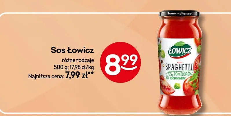 Sos Łowicz promocja w Żabka