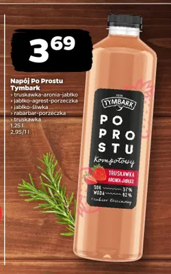 Napój Po Prostu Tymbark promocja w Netto