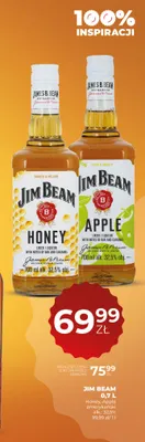 Likier Jim Beam Apple promocja w Duży Ben