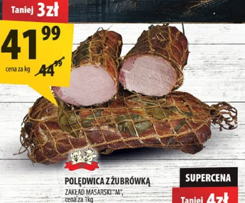 Polędwica z żubrówką promocja w Arhelan