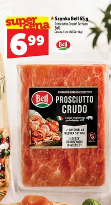 Szynka Bell Prosciutto Crudo promocja w TOPAZ