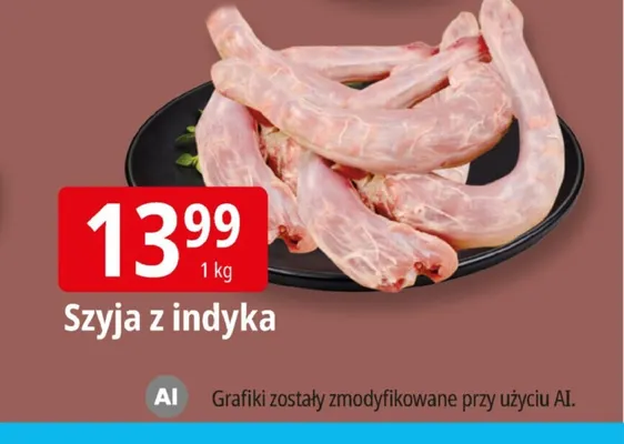 Szyja z indyka promocja w Leclerc