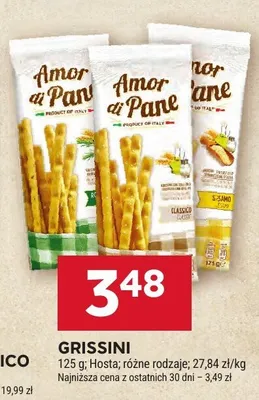 Grissini Amor di Pane rozmarynowe promocja w Stokrotka
