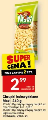 Chrupki kukurydziane Maxi promocja w Twój Market