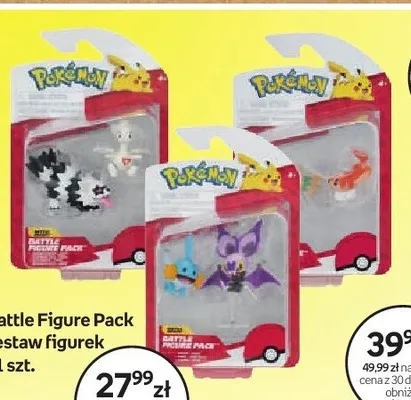 Pokemon Battle Figure Pack zestaw figurek promocja w Empik