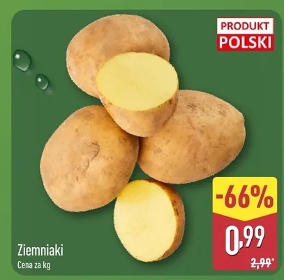 Ziemniaki promocja w Aldi