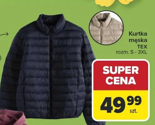 Kurtka męska promocja w Carrefour