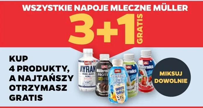 Napój mleczny Ayran promocja w Netto
