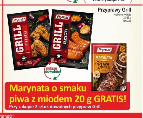 Przyprawa Grill Klasyczny Prymat promocja w Marketvita