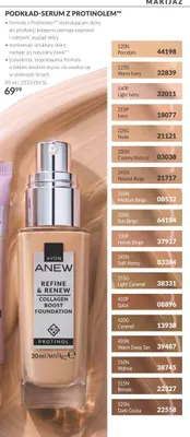Podkład-serum z Protinolem Avon Anew promocja w AVON