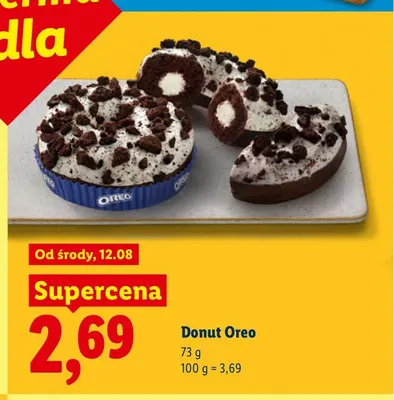 Donut Oreo promocja w Lidl