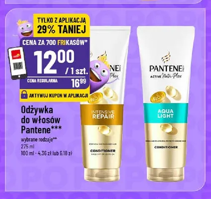 Odżywka do włosów Pantene Intensive Repair promocja w POLOmarket