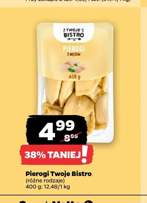 Pierogi Twoje Bistro promocja w Netto