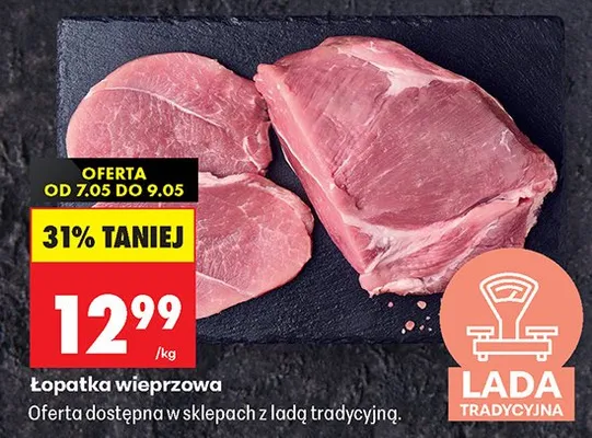 Łopatka wieprzowa promocja w Biedronka