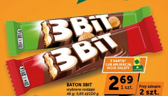 Baton 3Bit promocja w Euro Sklep