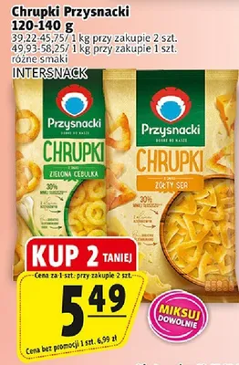 Chrupki Przysnacki różne rodzaje promocja w Prim Market