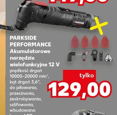 Akumulatorowe narzędzie wielofunkcyjne Parkside Performance promocja w Kaufland