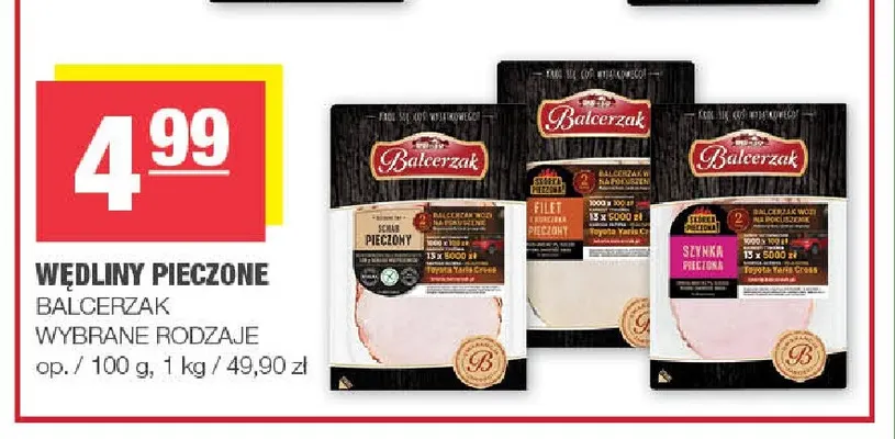 Schab pieczony Balcerzak promocja w SPAR