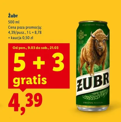 Piwo promocja w Lidl