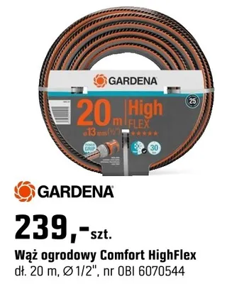 Wąż ogrodowy Comfort HighFlex promocja w OBI