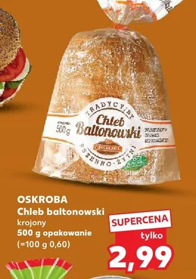Chleb bałtonowski krojony promocja w Kaufland