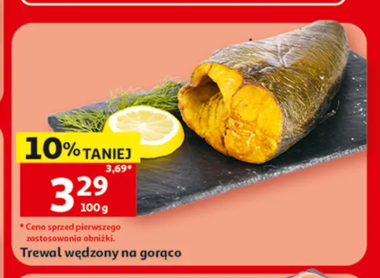 Trewal wędzony na gorąco promocja w Auchan