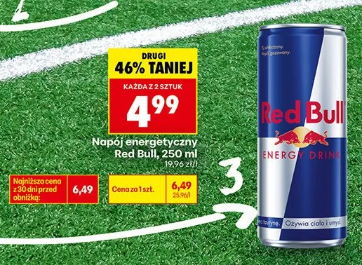 Napój energetyczny Red Bull promocja w Biedronka