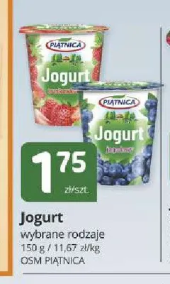 Jogurt Piątnica promocja w Marketvita