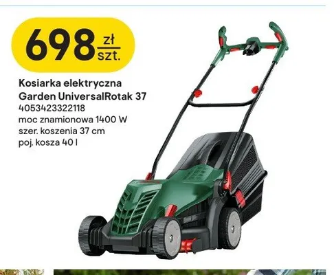 Kosiarka elektryczna Bosch Garden UniversalRotak 37 promocja w Castorama