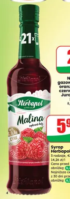 Syrop, 3 rodzaje promocja w Dino