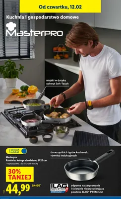 Patelnia z kutego aluminium Ø 20 cm promocja w Lidl