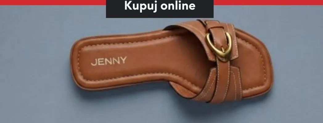 Klapki damskie Jenny promocja w CCC