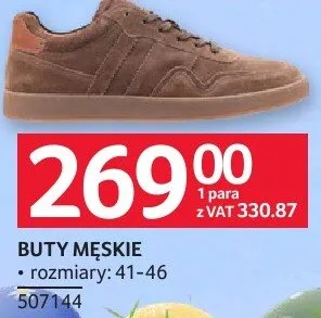 Buty męskie, rozmiary 41-46 promocja w Selgros