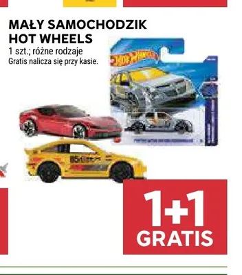 Mały samochodzik Hot Wheels promocja w Stokrotka