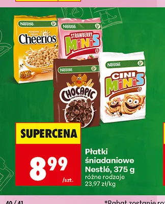 Płatki śniadaniowe Chocapic Nestlé promocja w Biedronka